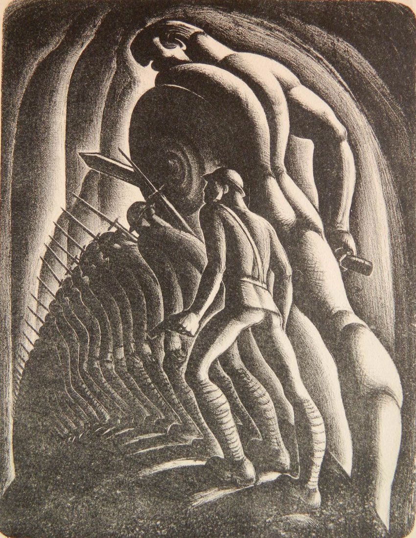 Fabian F. Zaccone lithograph (1 of 3)