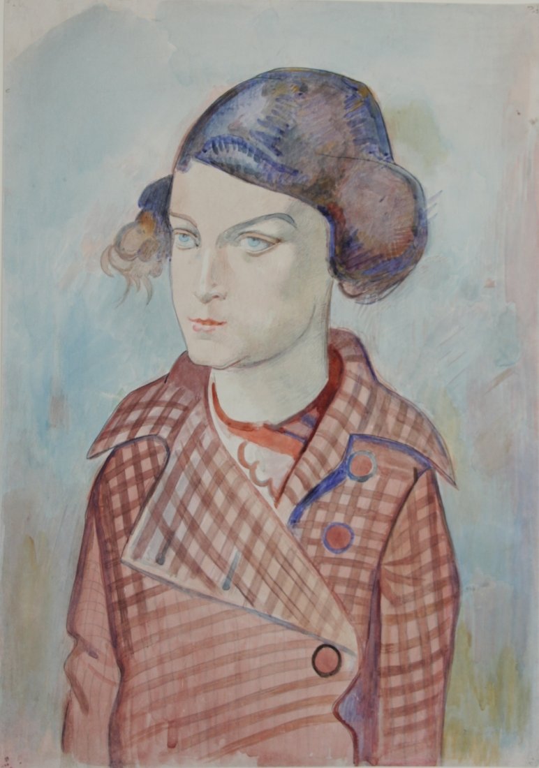 William Sommer watercolor (1 of 3)