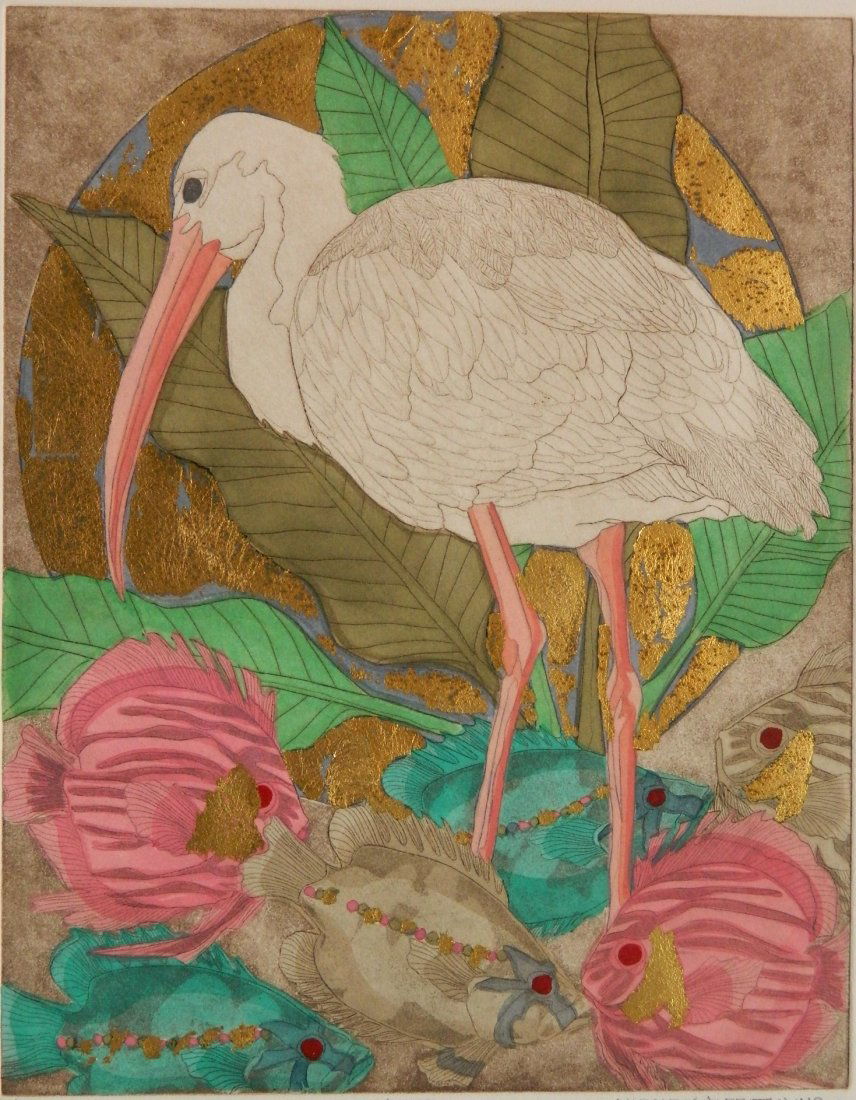 Margaret Albritton etching (1 of 5)