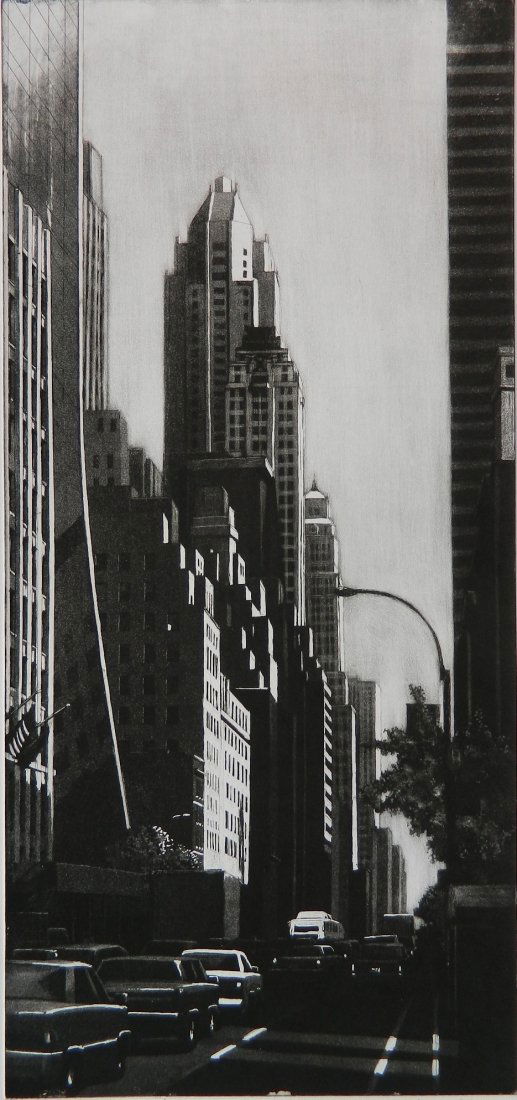 Richard Haas etching (1 of 4)