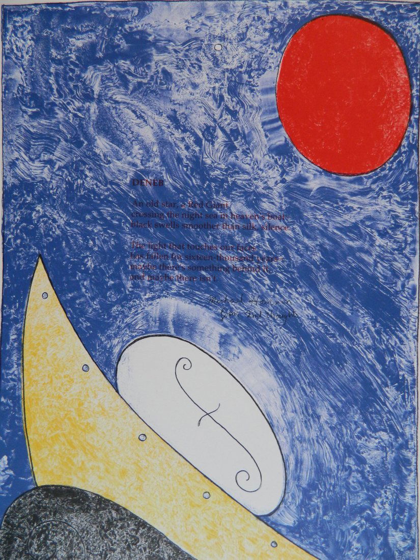 William Wiley lithograph in colors (1 of 4)