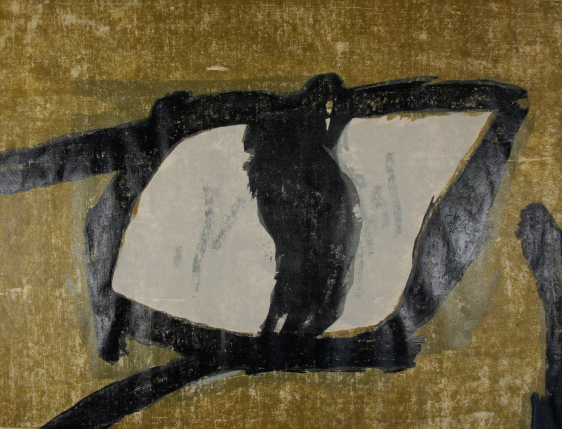 Adja Yunkers woodblock (1 of 4)