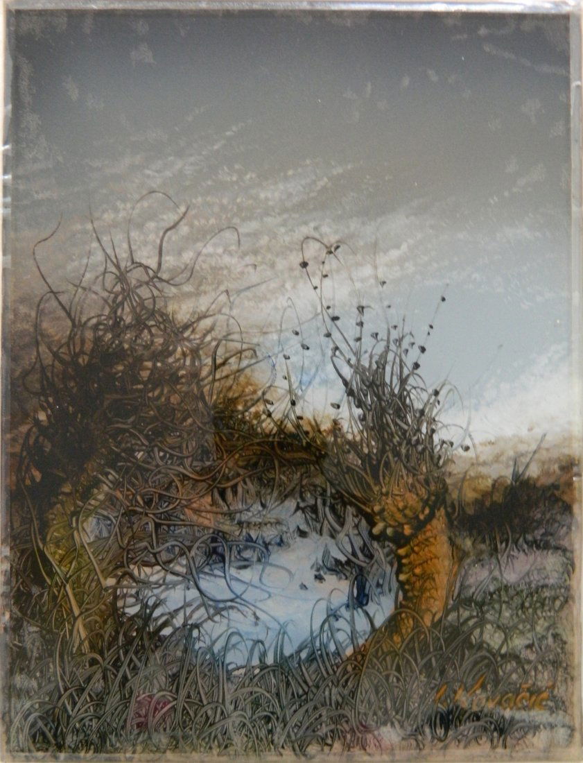 Ico Kovacic reverse oil painting (1 of 4)