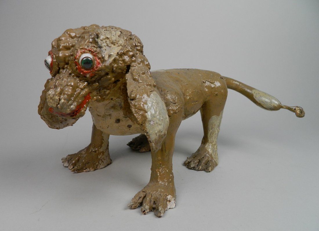 Minnie Black painted gourd sculpture (1 of 6)