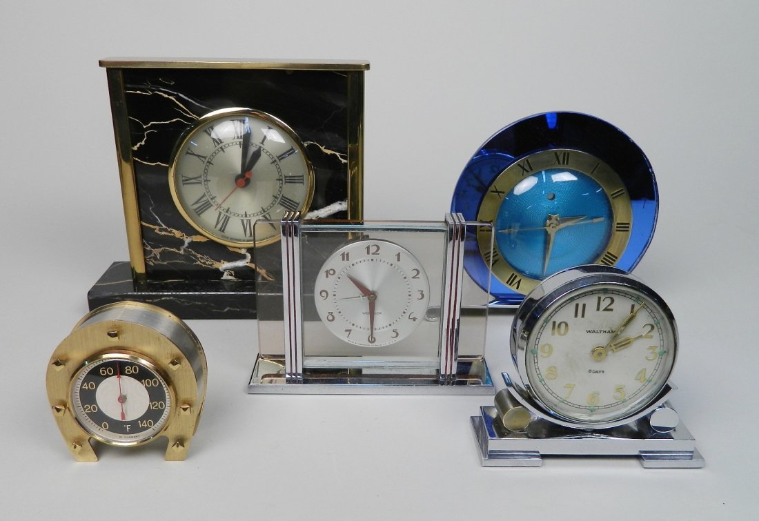4 Desk clocks (1 of 6)