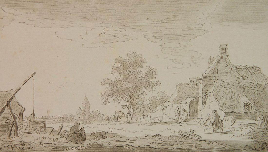 Jan Josefsz Van Goyen etching and aquatint (1 of 3)
