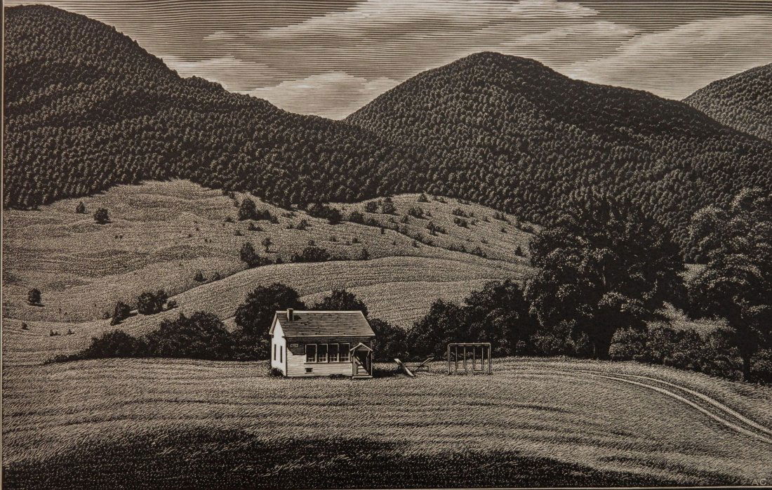 Asa Cheffetz wood engraving (1 of 5)