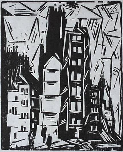 Lyonel Feininger woodcut (1 of 1)