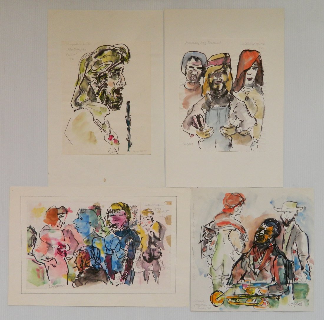 Stephen Longstreet watercolors (4) (1 of 9)