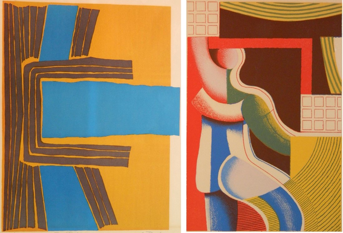 2 Silkscreens - S. Boxer; G. Daskaloff (1 of 10)