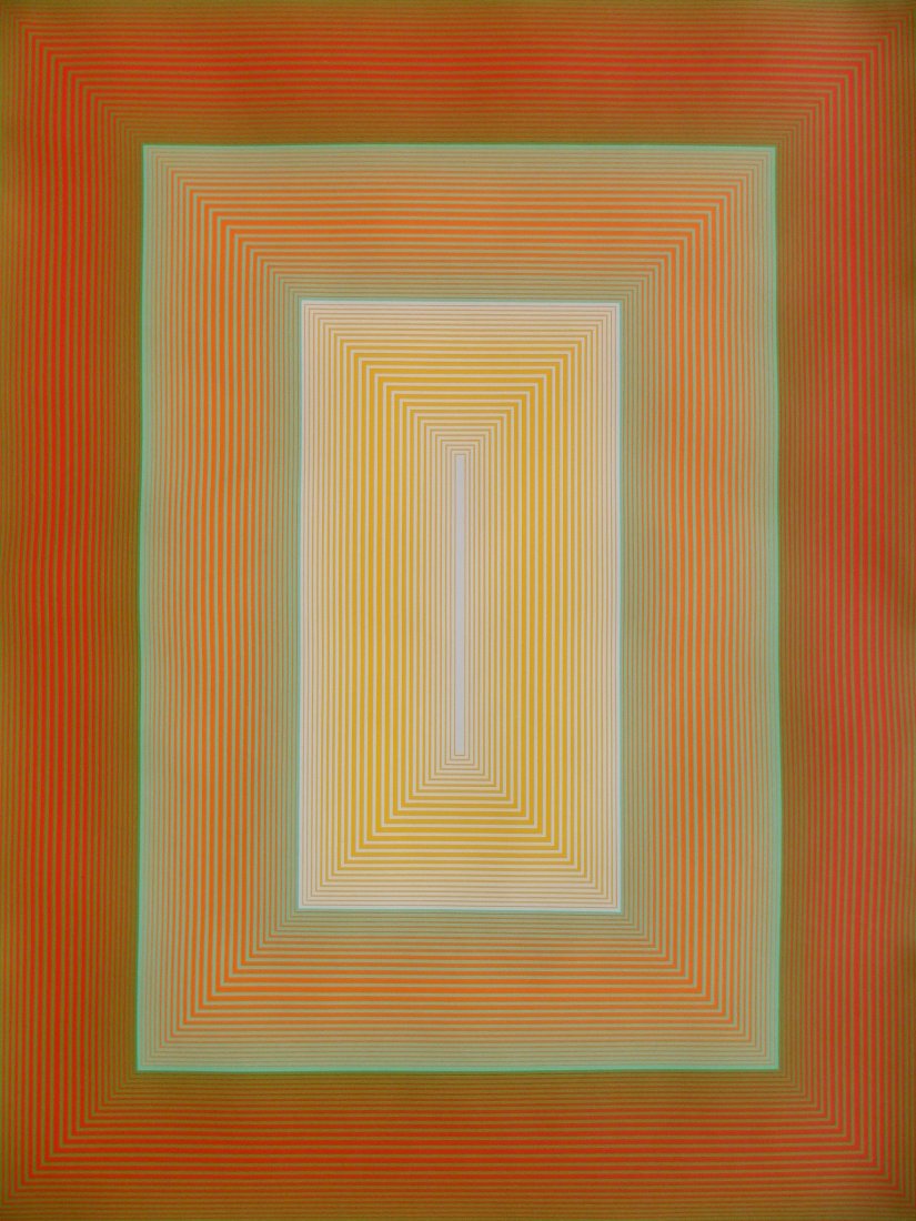 Richard Anuszkiewicz silkscreen (1 of 3)