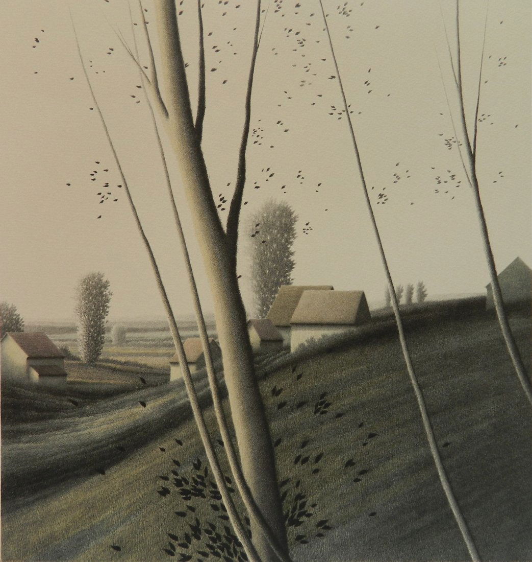 Robert Kipniss lithograph (1 of 4)