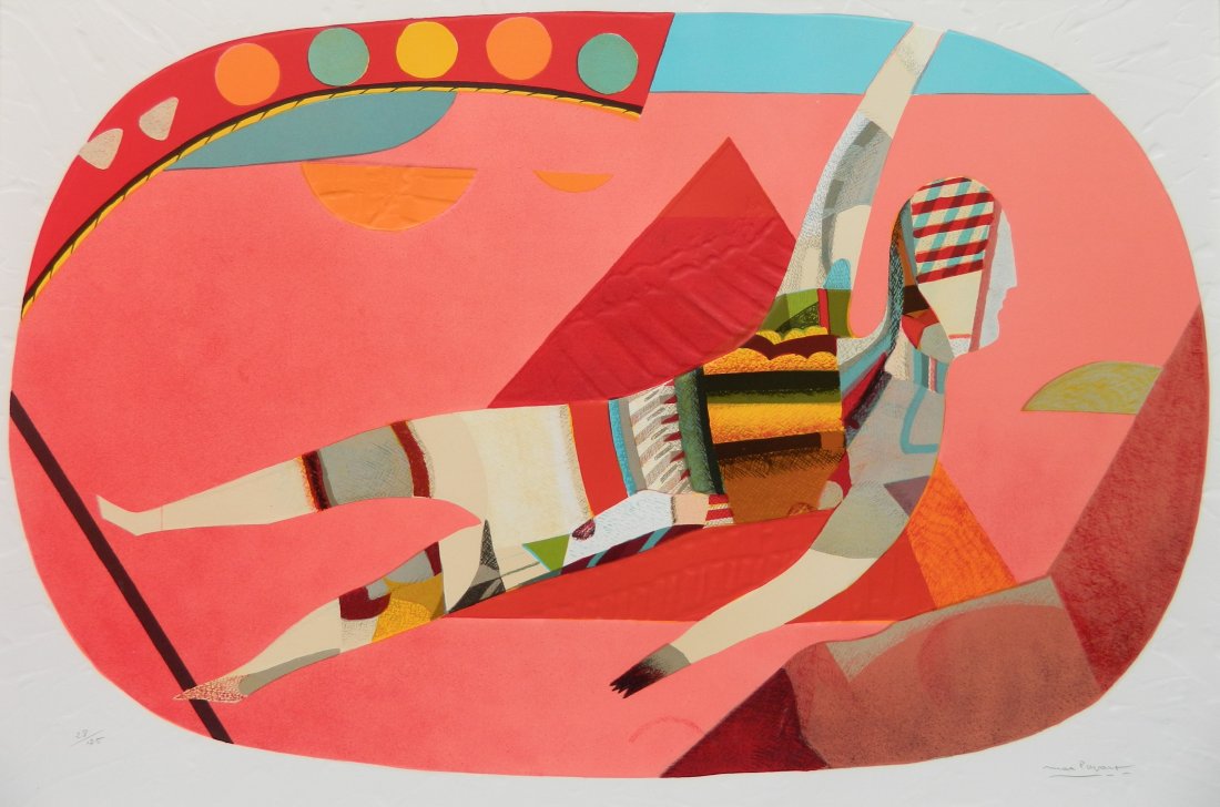 Max Papart lithograph (1 of 4)