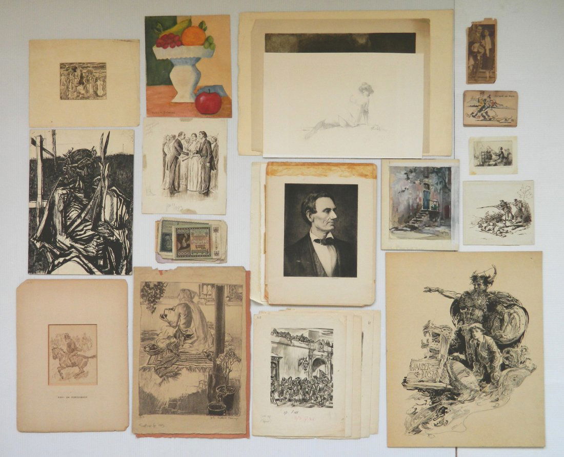 25+ Miscellaneous works on paper (1 of 9)