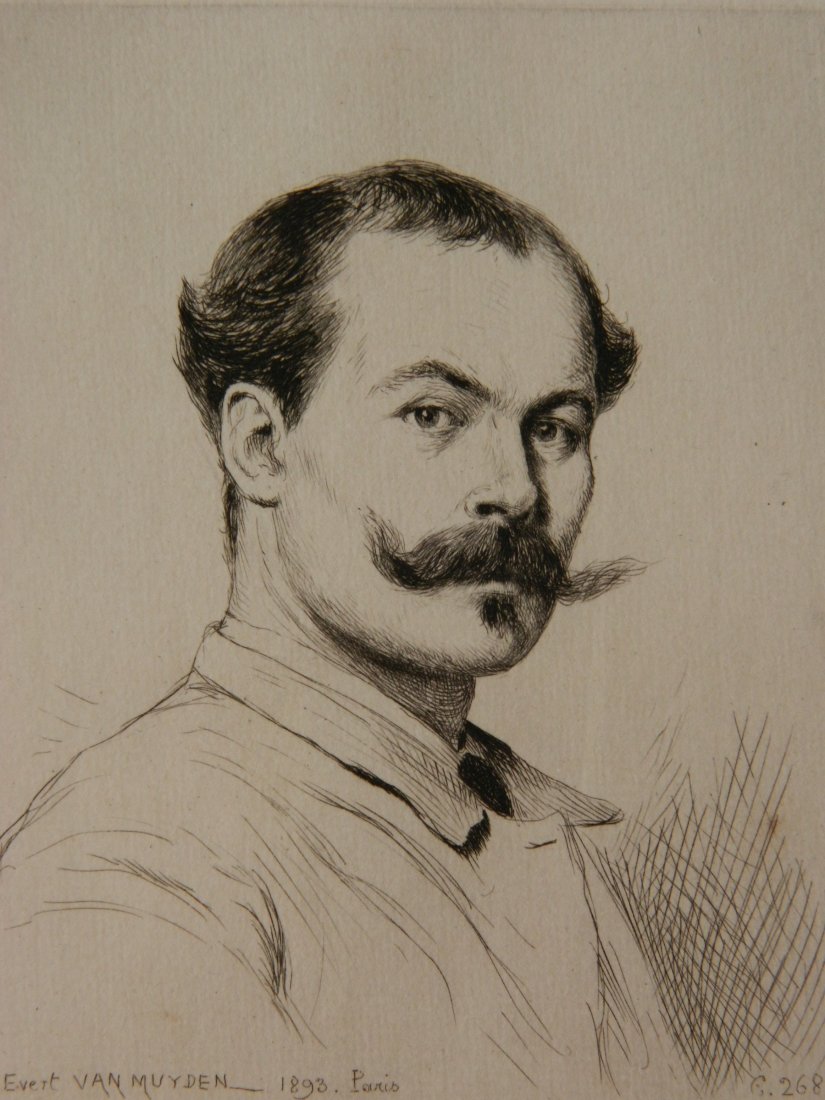 Evert Van Muyden engraving (1 of 5)