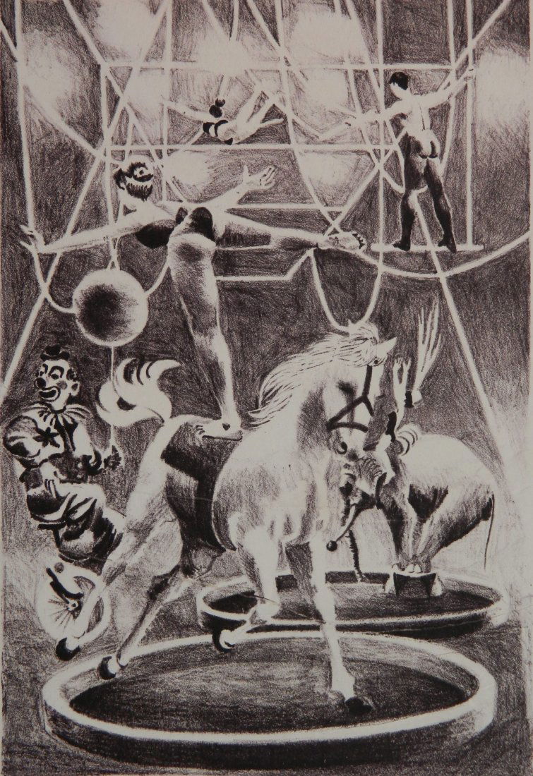 Hilliard R. Dean lithograph (1 of 6)