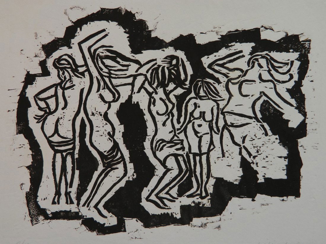 Hilliard R. Dean woodcut (1 of 4)