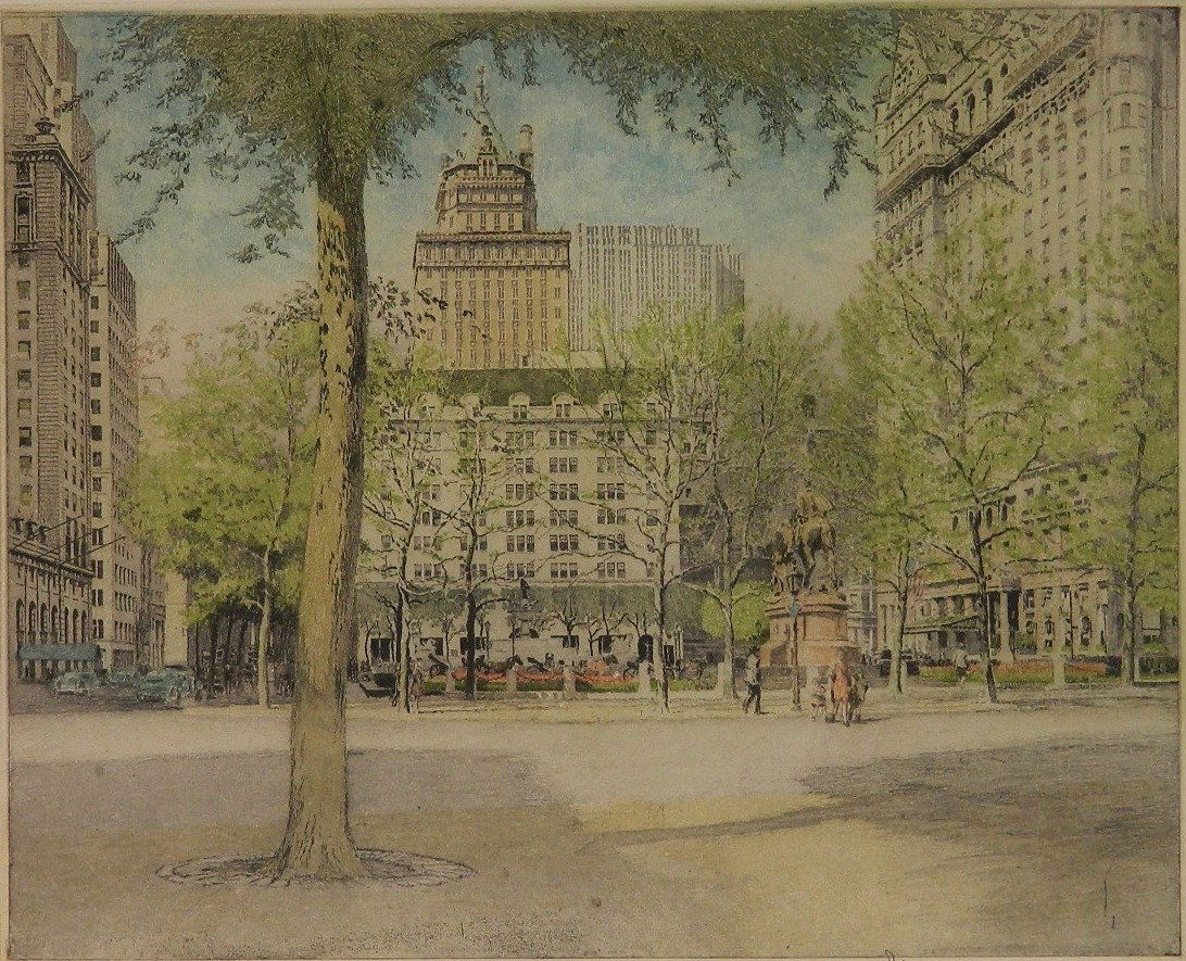 Karl Dehmann etching (1 of 4)