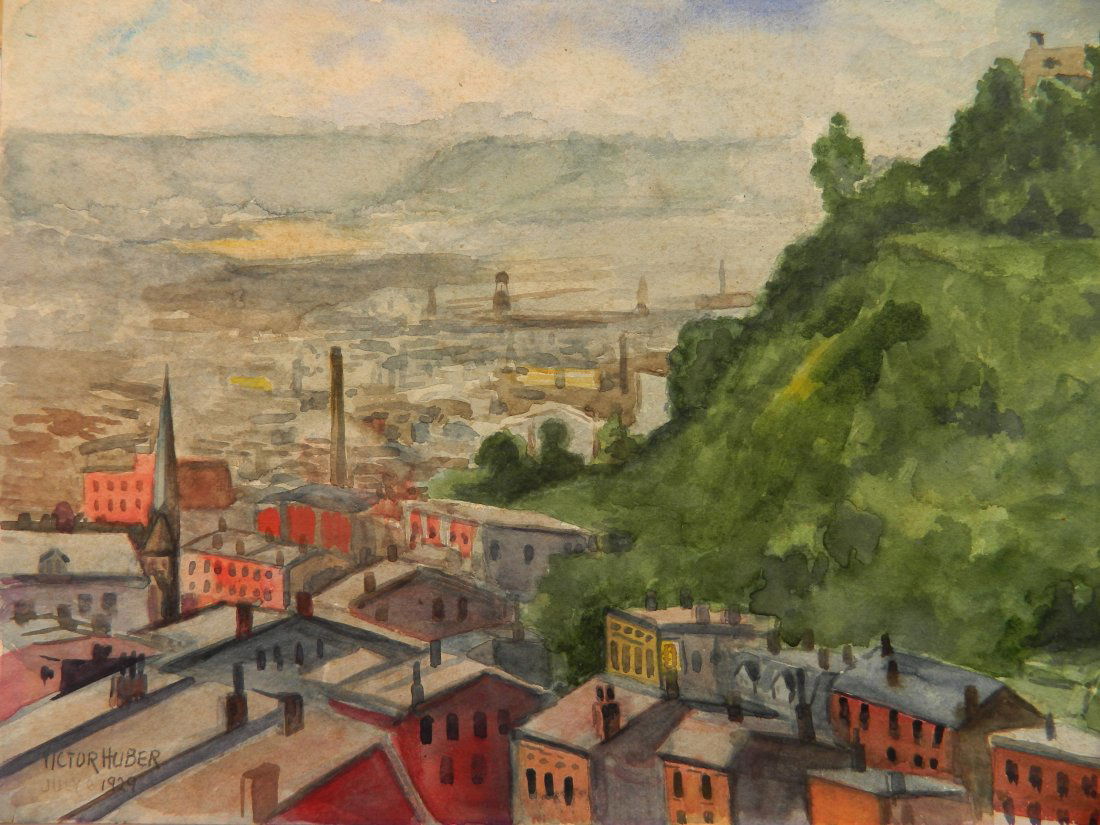 Victor Huber watercolor (1 of 4)