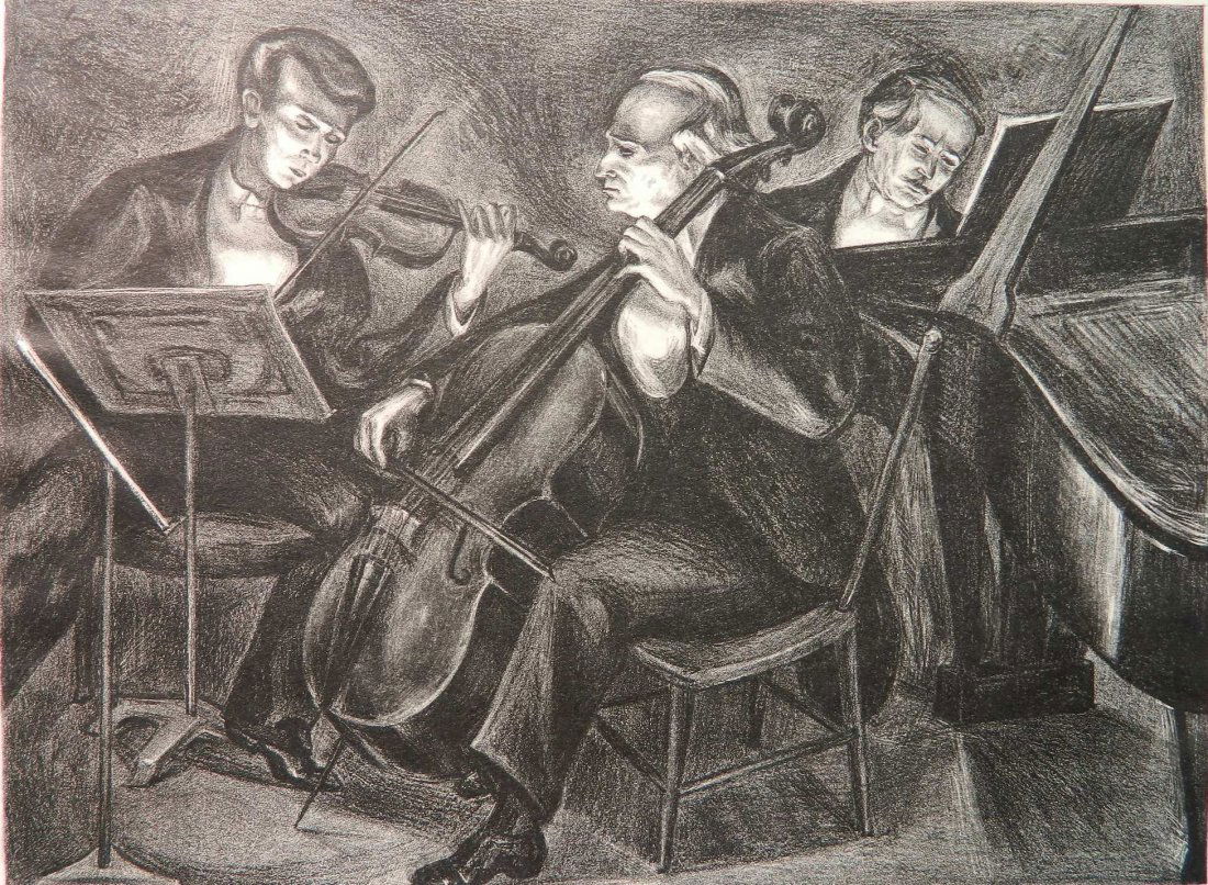 Mervin Jules lithograph (1 of 4)