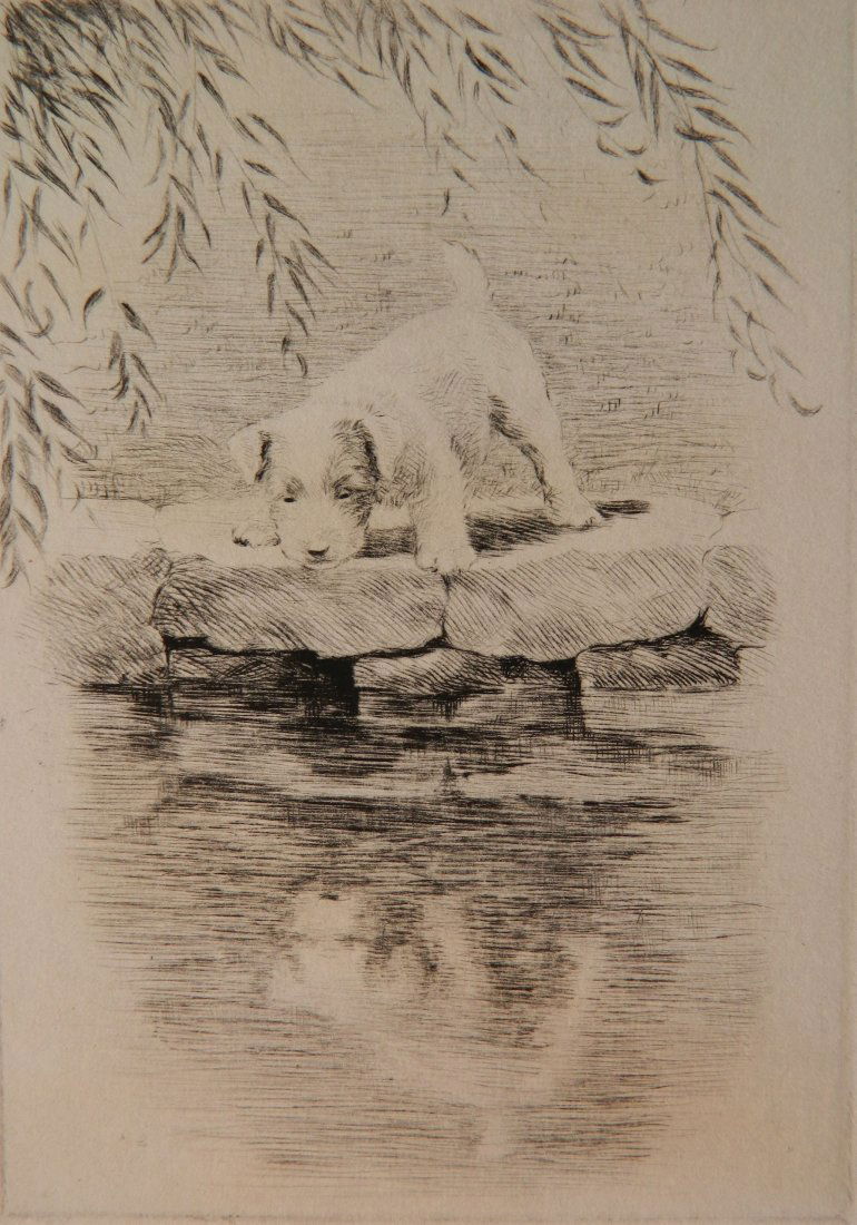 Marguerite Kirmse etching (1 of 4)