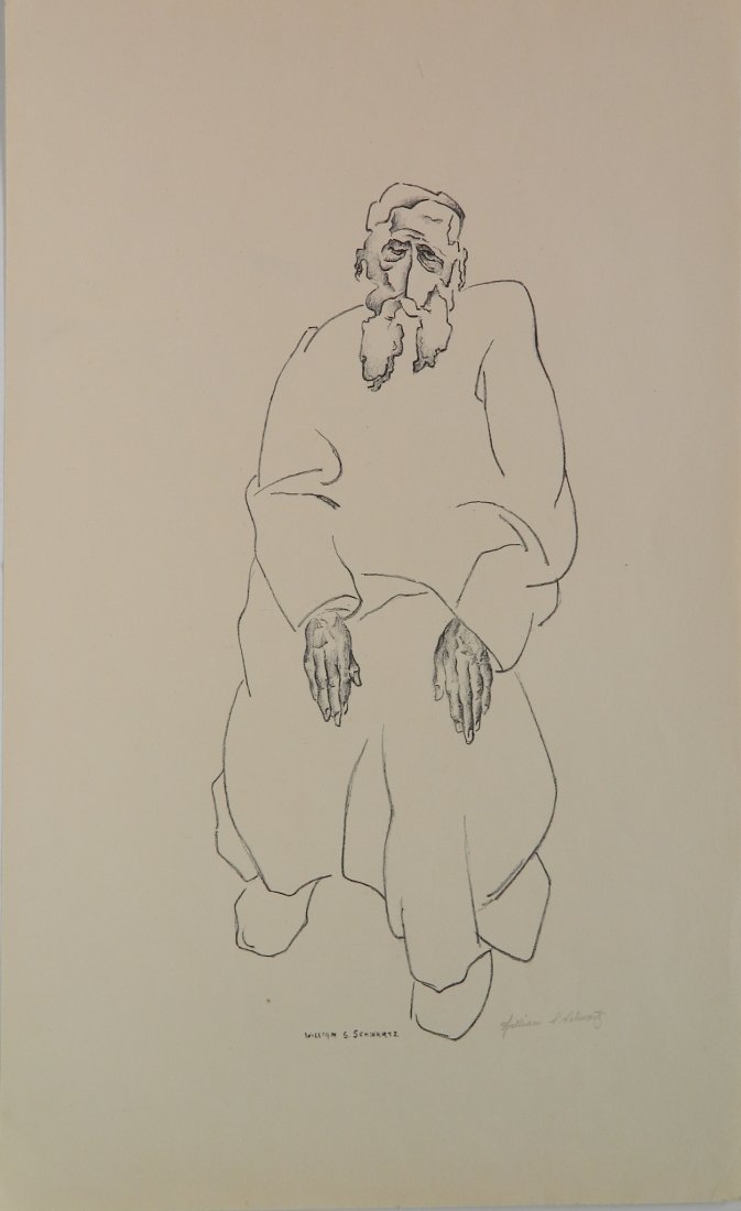 William S. Schwartz lithograph (1 of 4)