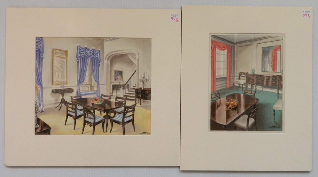 Robin Artine Smith 2 watercolors (1 of 7)