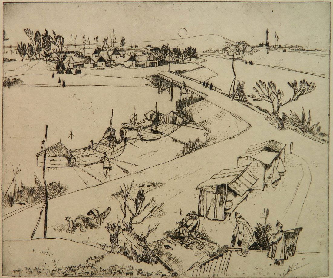 Endre Vadasz etching (1 of 4)