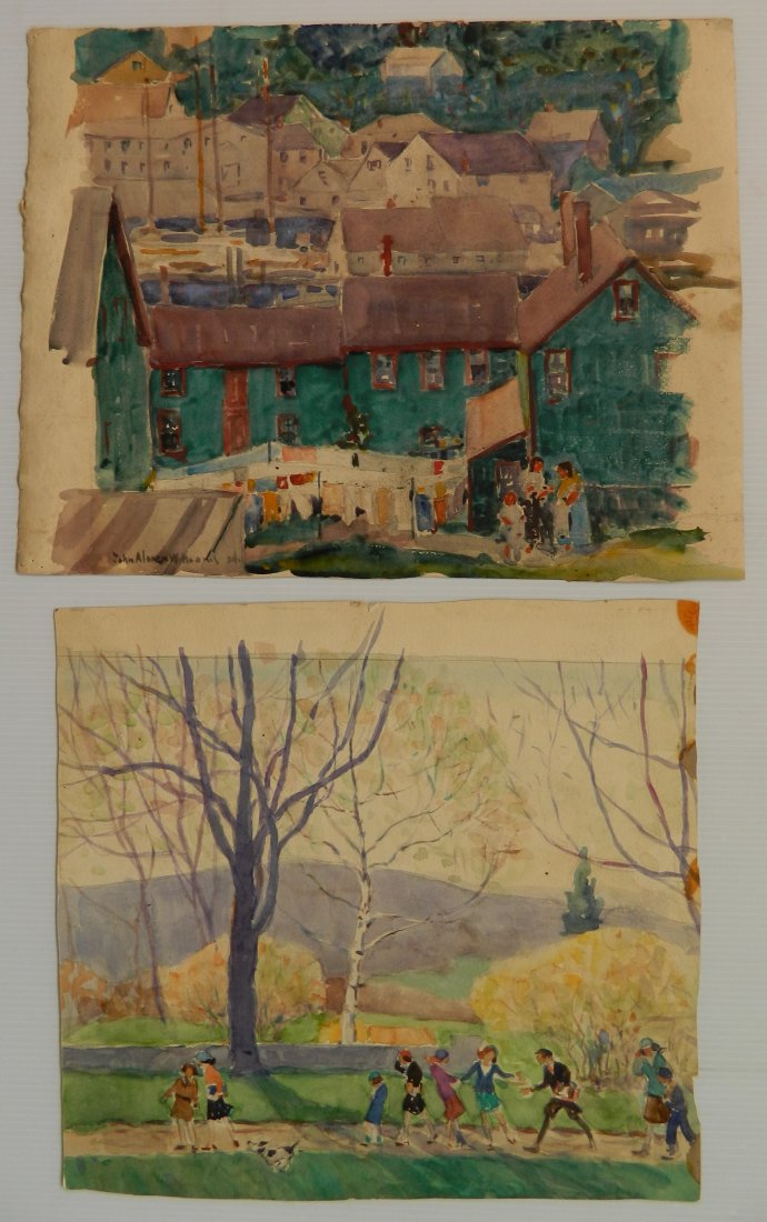 John Alonzo Williams watercolor (1 of 7)