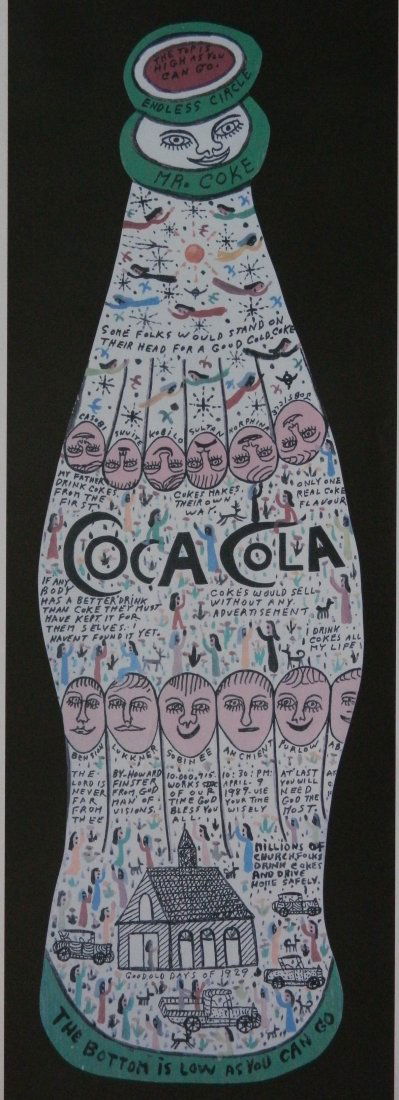 Rev. Howard Finster off-set lithograph (1 of 4)