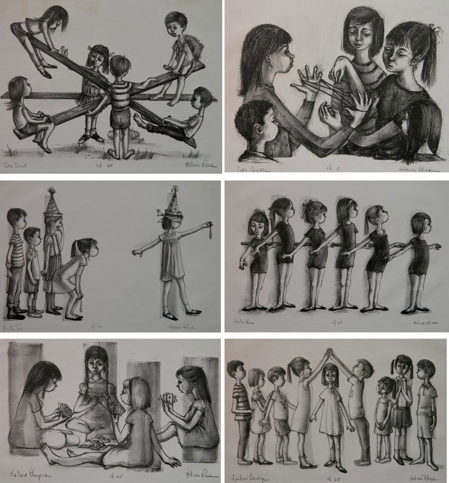 Helene Rose 6 lithographs (1 of 7)