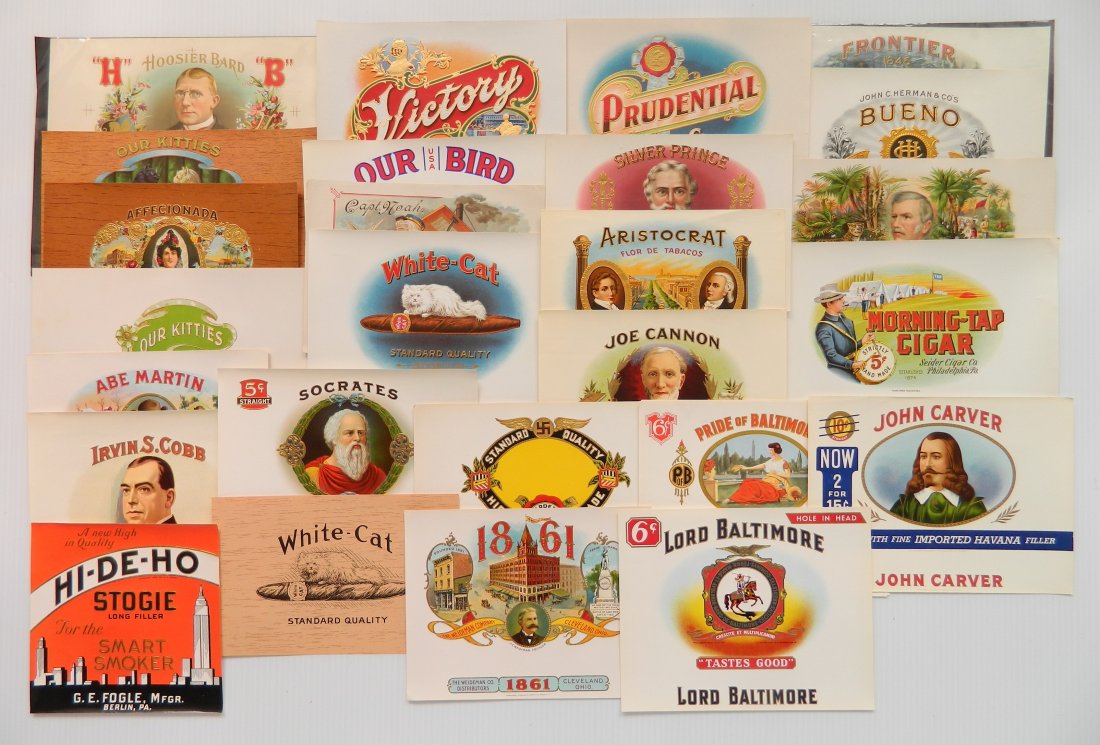 25 Cigar box labels (1 of 6)