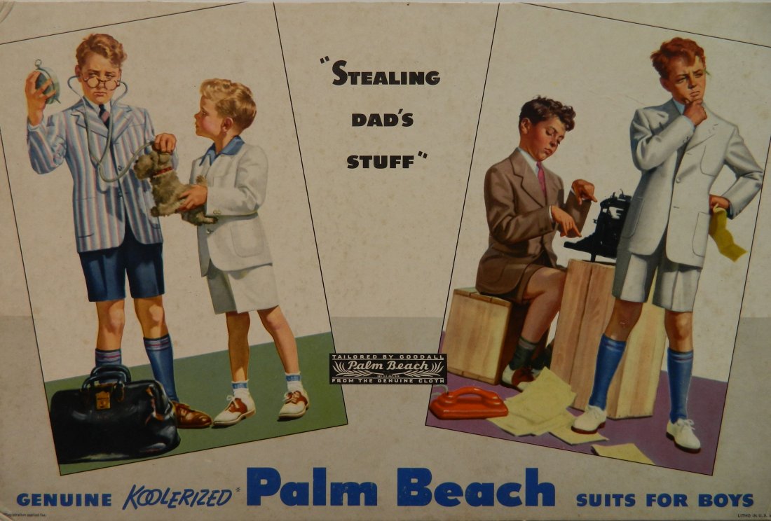 Koolerized Palm Beach Suits for Boys display sign (1 of 4)