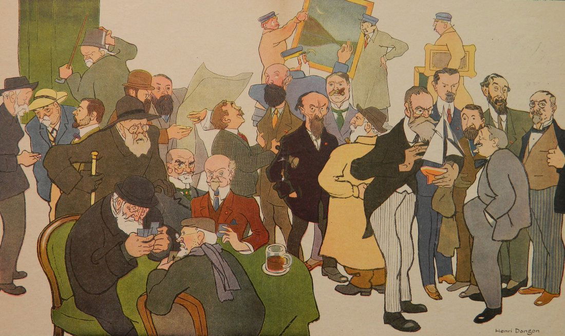 Henri Dangon lithograph (1 of 4)