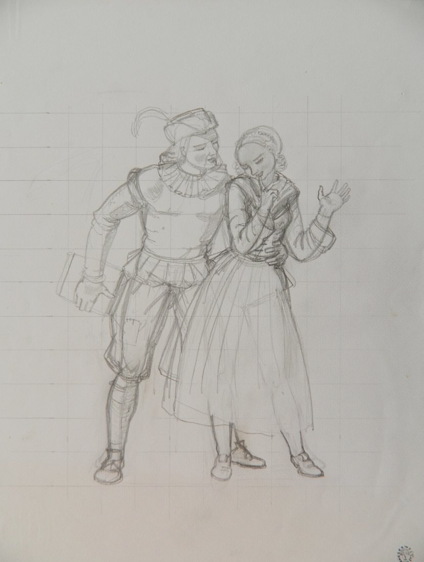 Rockwell Kent graphite (1 of 4)