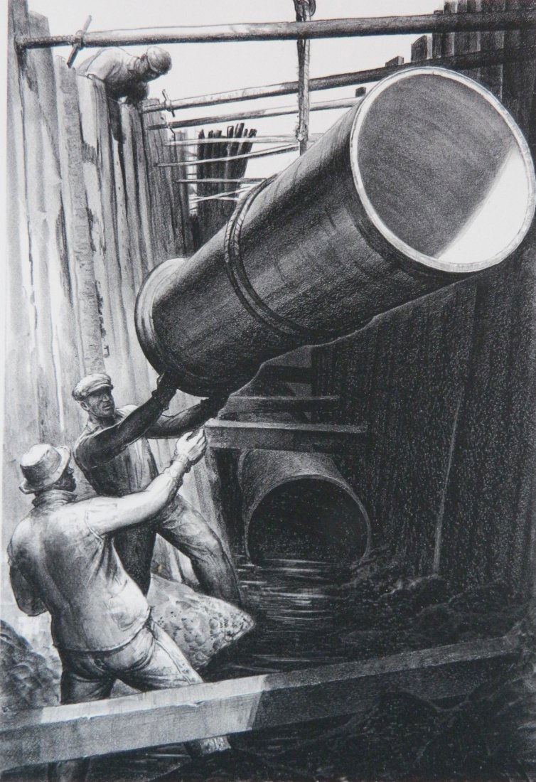 James Allen lithograph (1 of 4)