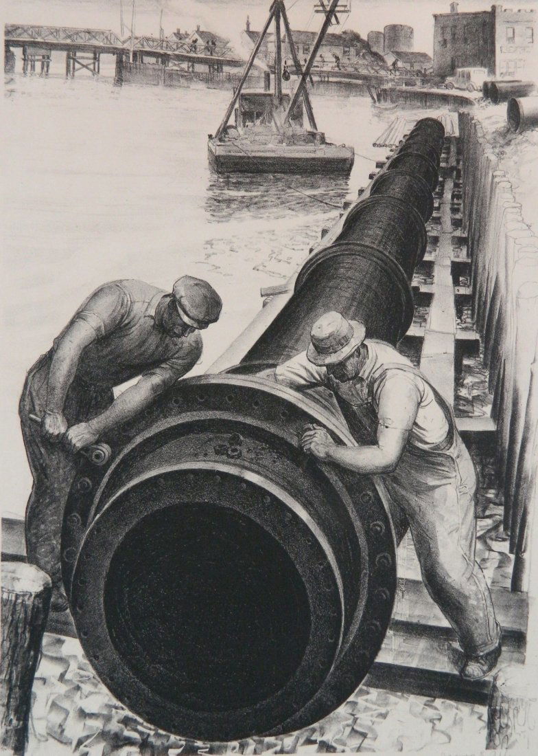 James Allen lithograph (1 of 4)