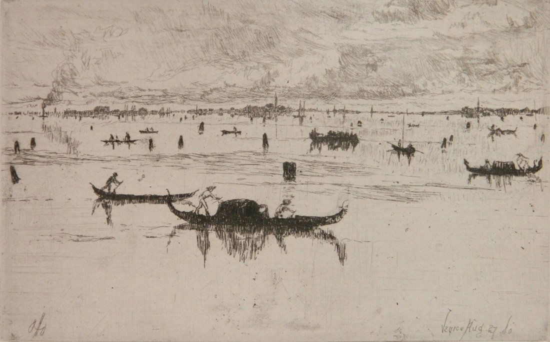 Otto Bacher etching (1 of 3)