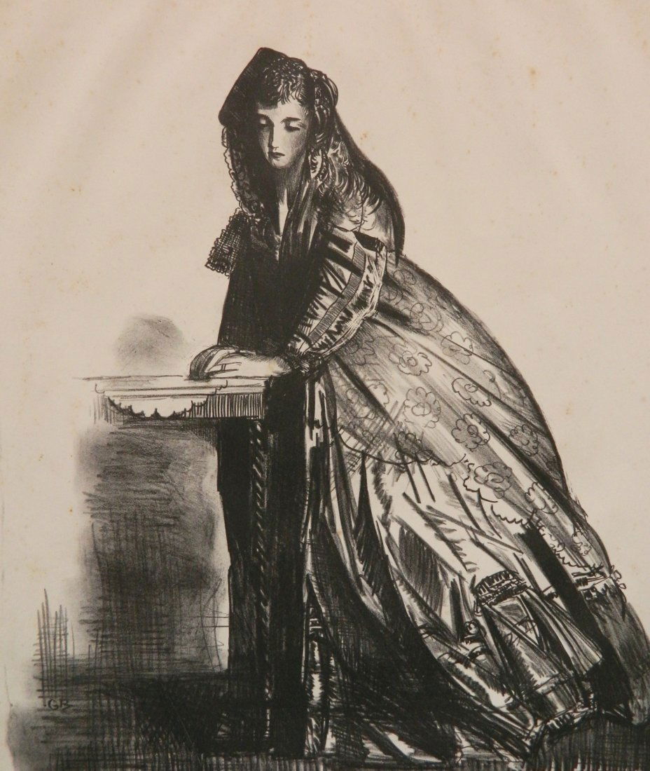 George Bellows lithograph (1 of 8)