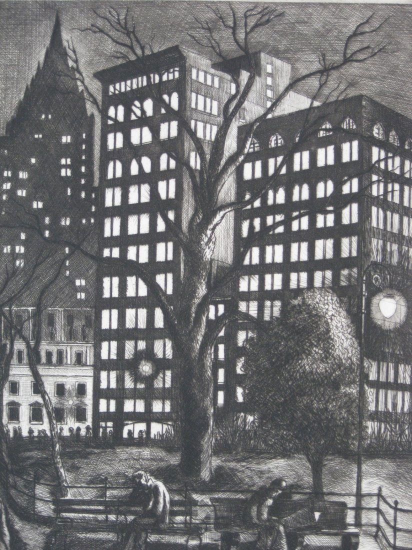 Ernest Fiene etching (1 of 4)