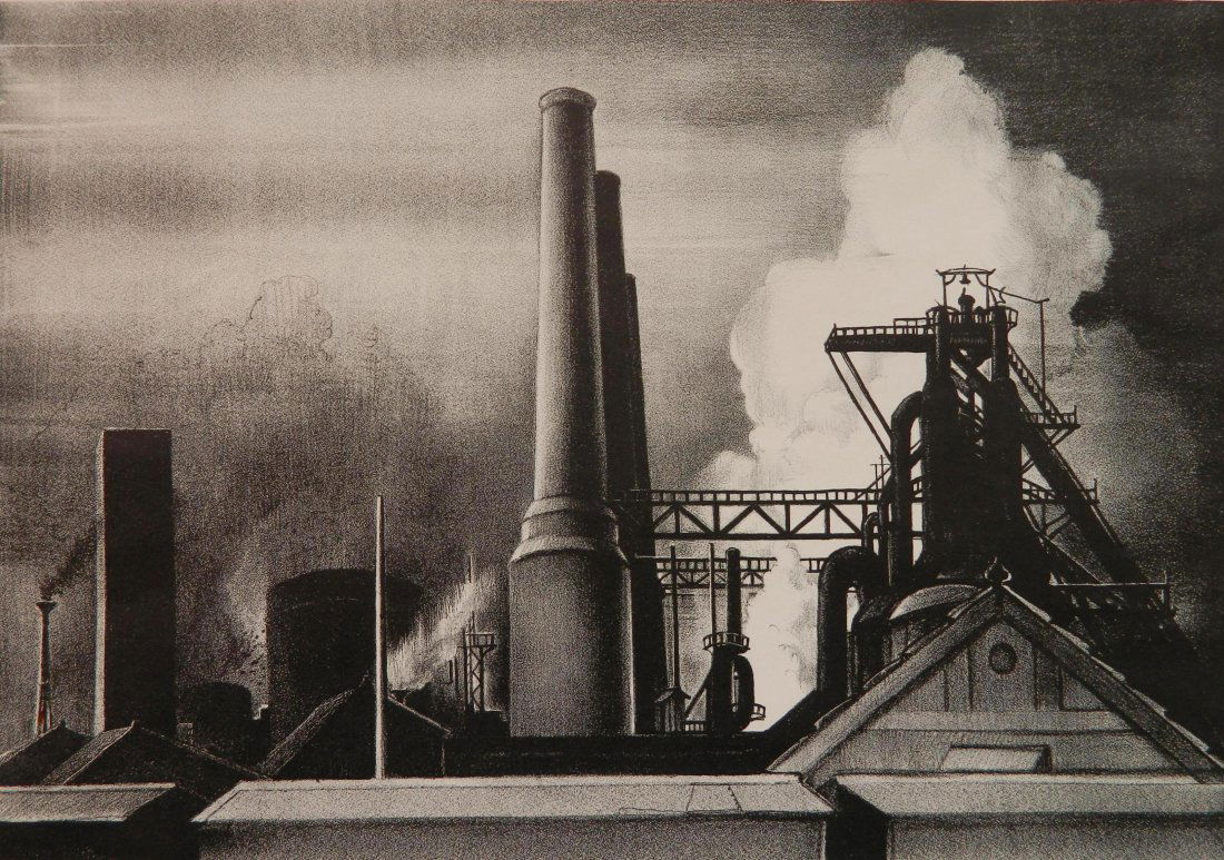 Victoria H. Huntley lithograph (1 of 6)