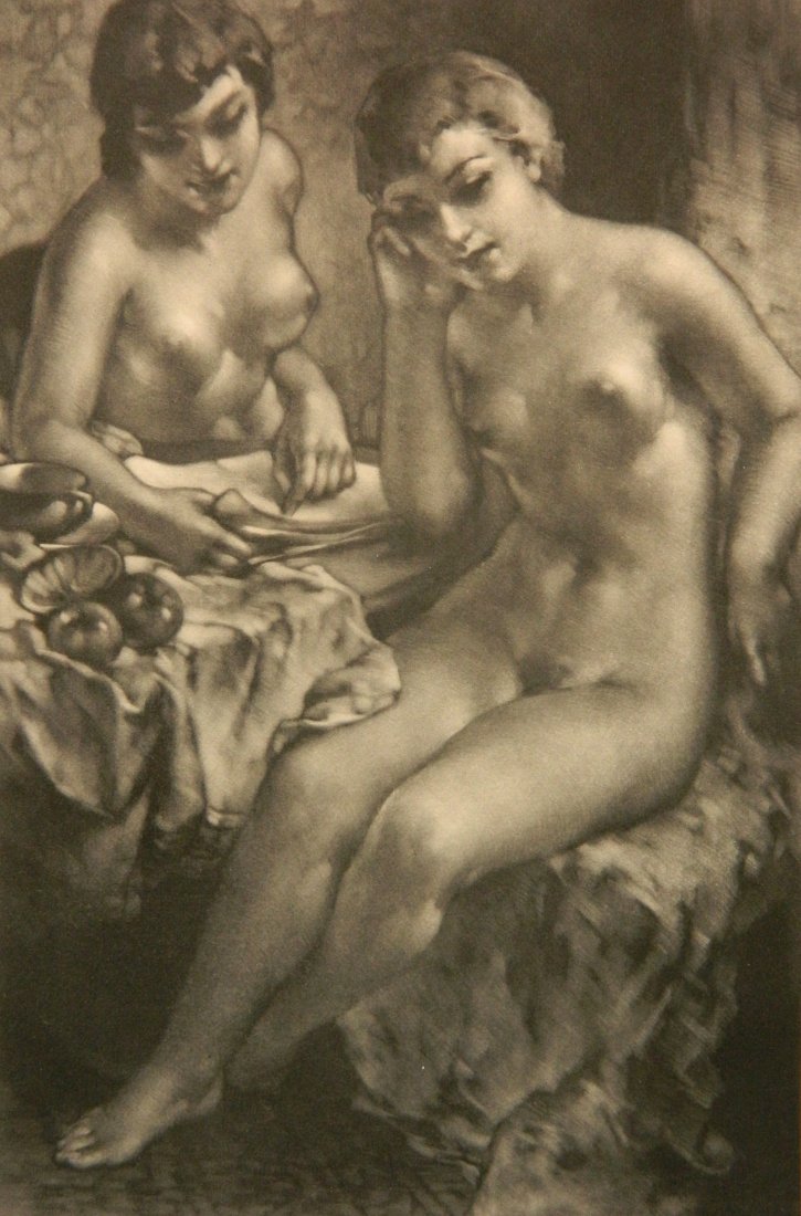 Alessandro Mastro-Valerio mezzotint (1 of 4)