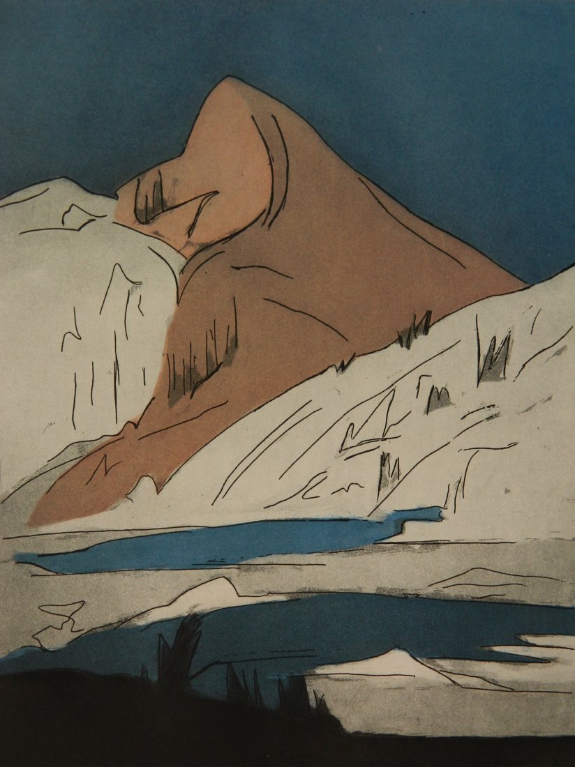 Augusta P. B. Rathbone etching and aquatint (1 of 6)