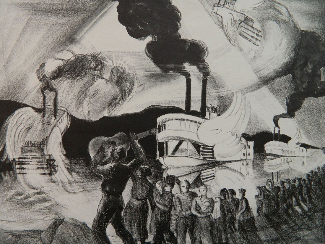 Ruth Starr Rose lithograph (1 of 5)