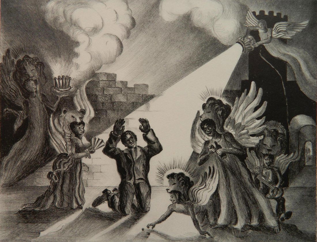 Ruth Starr Rose lithograph (1 of 4)