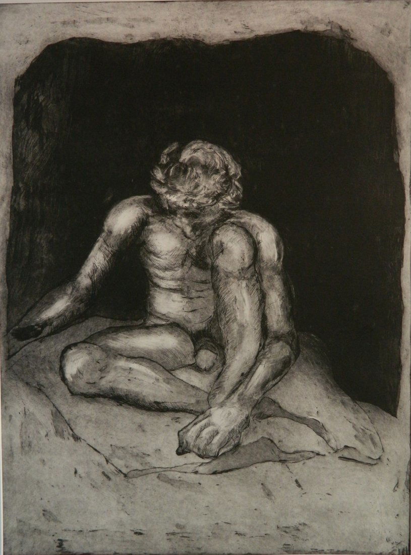 Edward H. (Ted) Frost etching and aquatint (1 of 2)