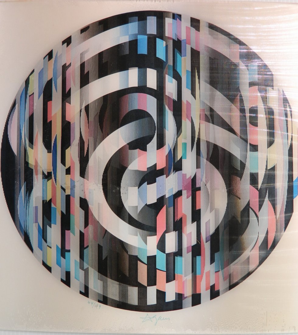 Yaacov Agam agamograph (1 of 4)