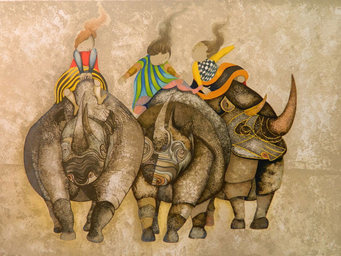 Graciela Rodo Boulanger lithograph (1 of 4)