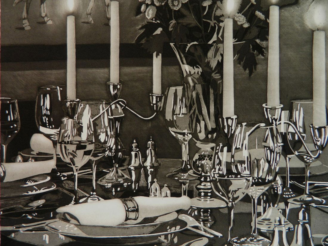 Julia Jacquette aquatint (1 of 4)