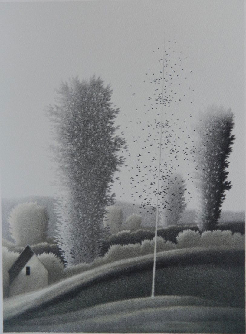 Robert Kipniss lithograph (1 of 4)